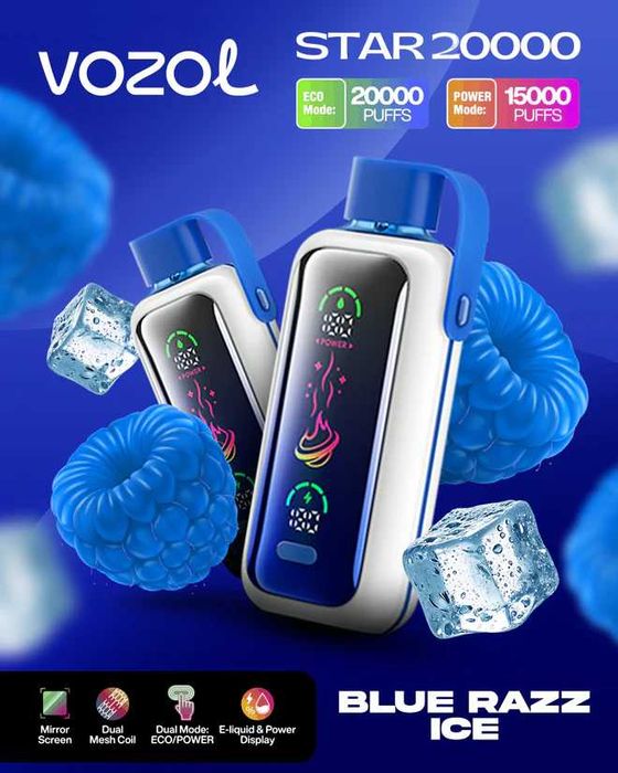 Vapy vozol stra vista gear shisha 20.000 puff intens EU