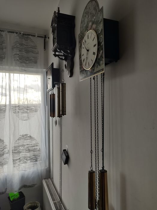 Ceas de perete HELMUT MAYR stantat original si functional