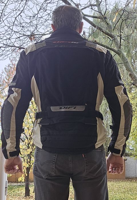 Geacă moto textilă Difi Digi Air Vent System mărimea L
