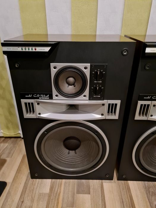 BOXE*PIONEER CS-722A*Rarități Legendare*Vu-metre(jbl b&w kef hpm l 100