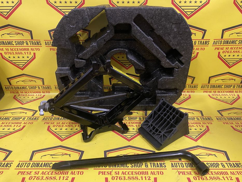 Cric auto + cheie prezoane OEM Original Jaguar XF X250 3.0d 2008 -2015