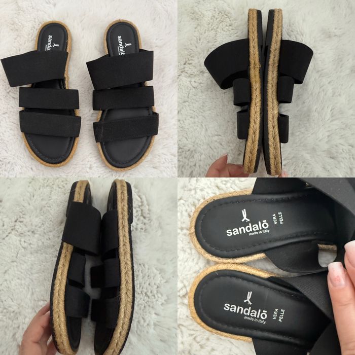 Papuci piele natural