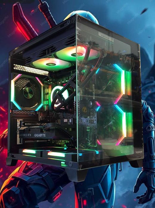 PC Gaming Ryzen 7 5800X, 32GB DDR4 3200 , RTX 5060TI 8GB DDR7, 512 Nvme