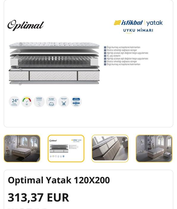 Матрак за легло 120/200