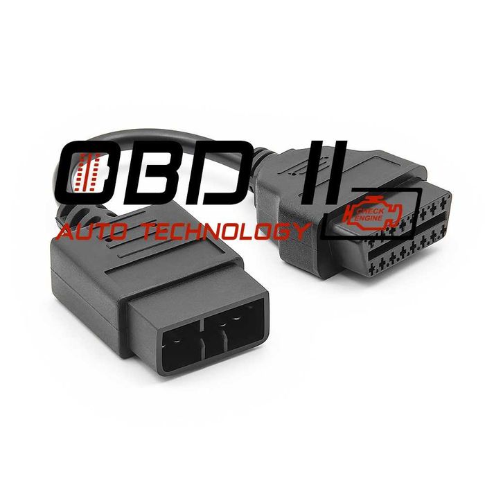 Кабел / Преходник / Адаптер за Subaru 9 Пин Pin Субару Delphi Autocom