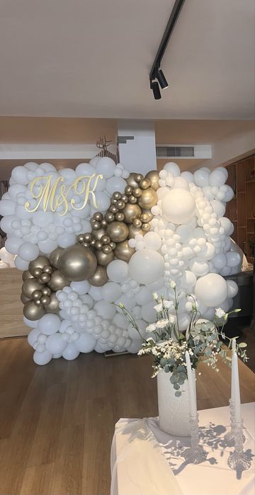 Украси за юбилей, сватба,кръщене