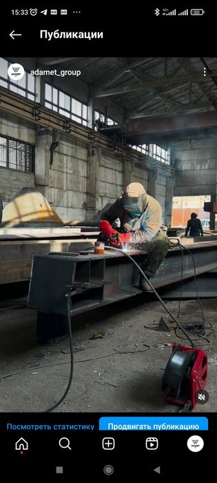 Изготовление монтаж металлоконструкций