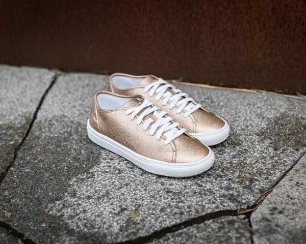 %ПРОМО% LE COQ SPORTIF № 37/38 & 39/40 – Дамски обувки розово златисто