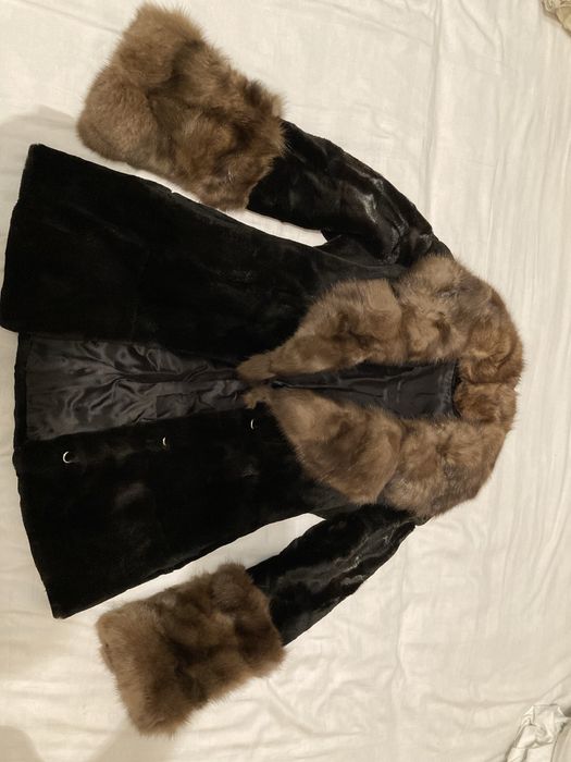 Шуба соболь норка