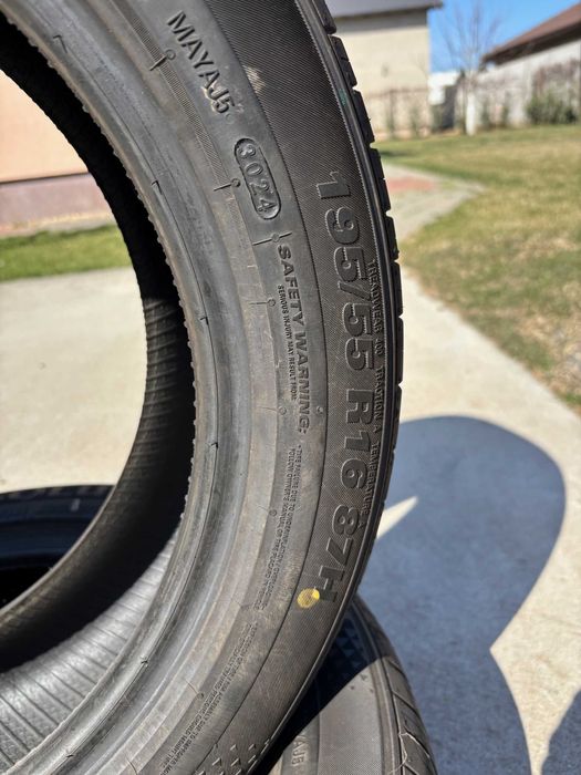 Cauciucuri de vara Kumho Solus 195\55 R16 noi