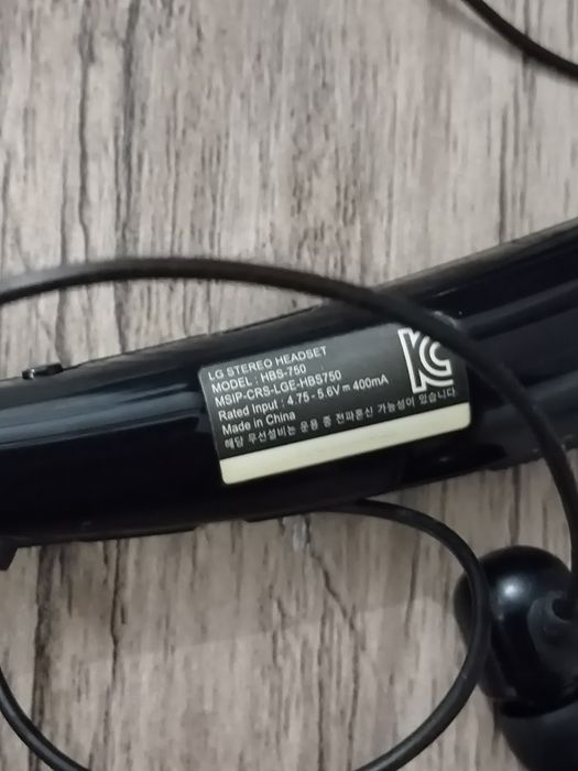 LG TONE HBS 750 KOREA ORIGINAL  беспроводной наушники
