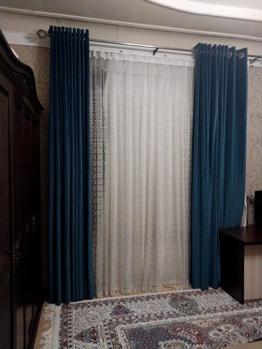 Hamyonbop toʻlov evaziga Parda yuvish xizmati, Стирка штори, Химчистка