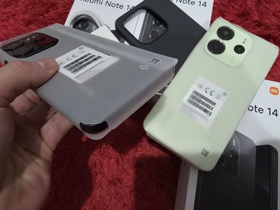 -Xiaomi Redmi Note14, Nou, Nefolosit, 256Gb, 8Ram, 0 cicluri incarcare