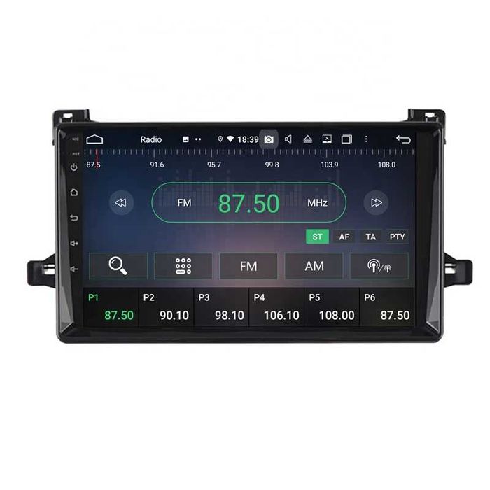 Navigatie Android 14 TOYOTA PRIUS 2016+ 1/8 Gb Waze CarPlay CAMERA
