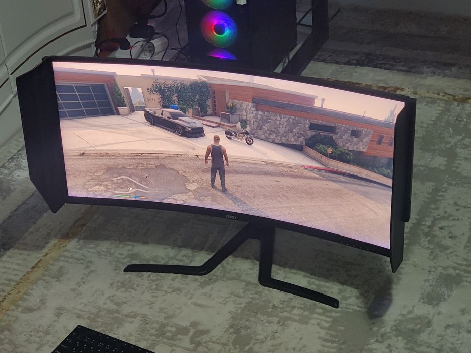 Монитор 34 дюйма MSI optix UltraWide QHD