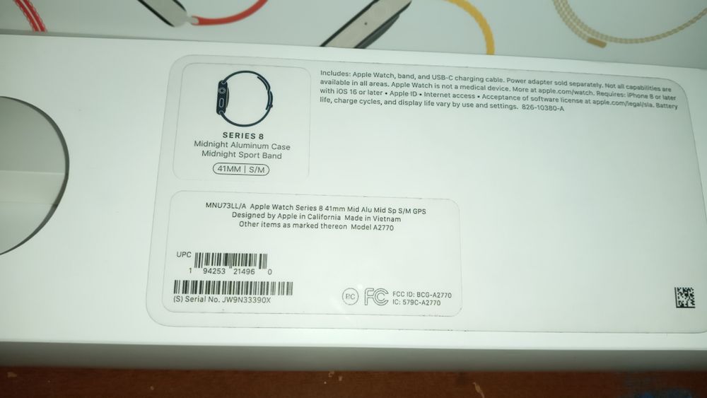 Smart Apple Watch Series 8 новый