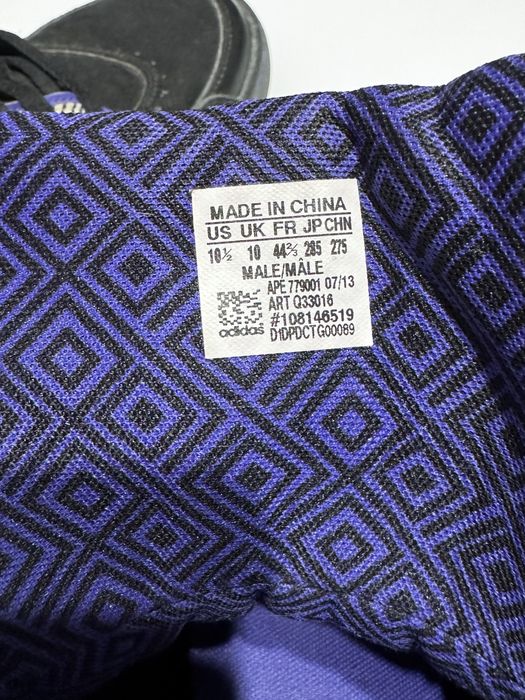 Adidas Mutombo Black Purple Mărimea 44.5