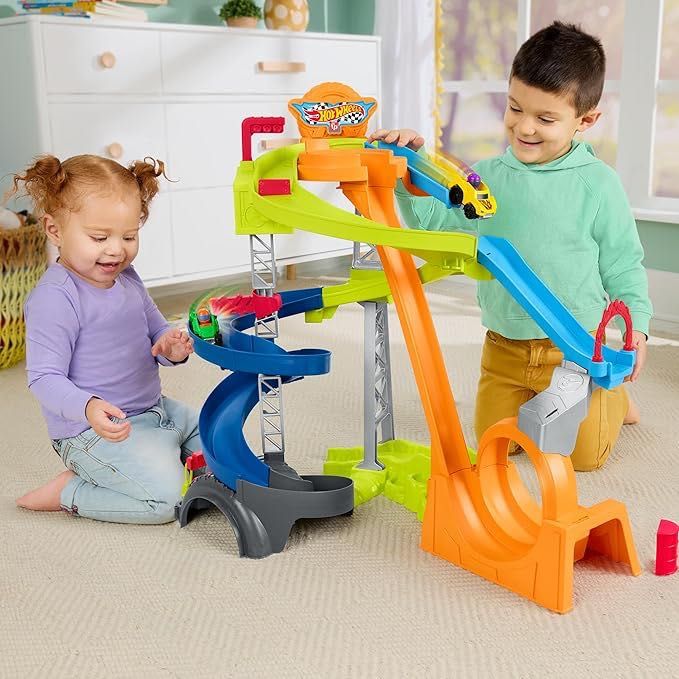 Pista de curse Hot Wheels Little People
