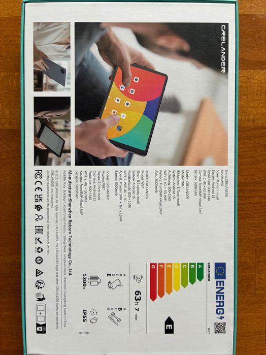 Таблет 9 inch Crelander четириядрен процесор