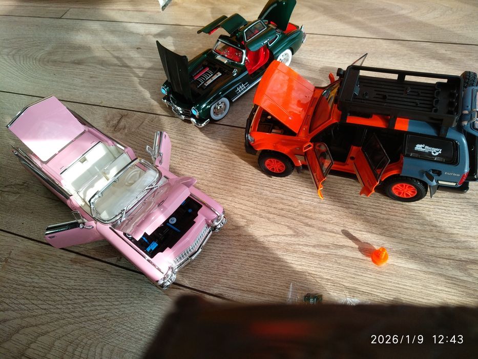 Модели 1:24 новые разные