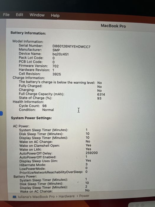 MacBook Pro 15.4" (2017) – CA NOU – Doar 98 Cicluri Baterie – Impecabil