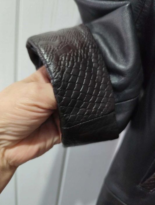 Haina piele Dama lunga