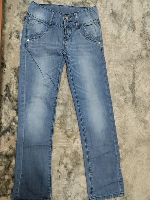 Брюки дж + ласины в подарок