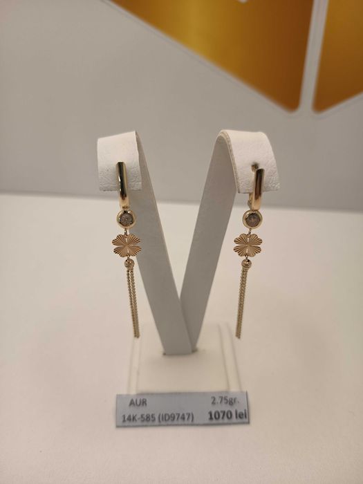 Cercei aur 14 Karate (2.75 grame) ID9747