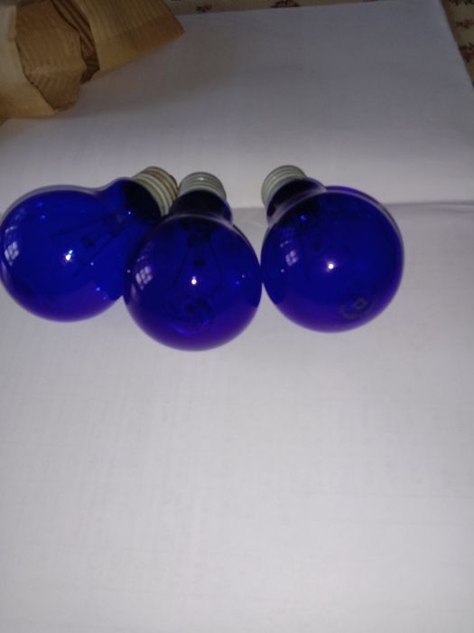 Продам синие лампочки