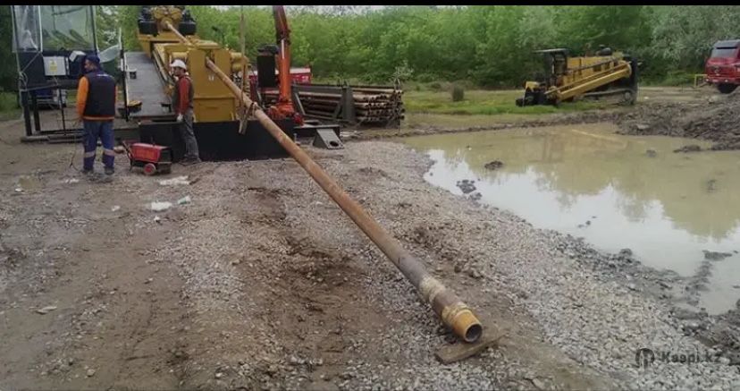 ГНБ прокол бурение!