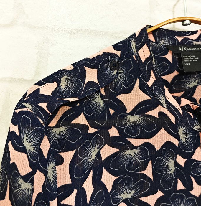 Armani Exchange Оригинална флорална дамска риза размер L