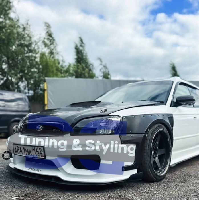 Бампера на Sunaru Legacy B4 Пороги