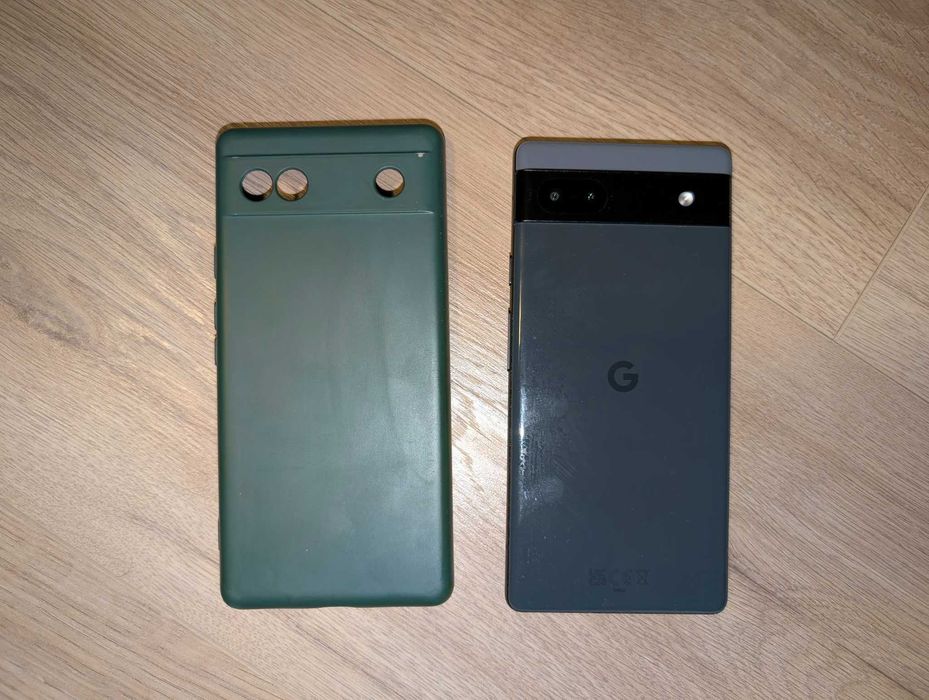 Google pixel 6a 5G - кейс и протектор