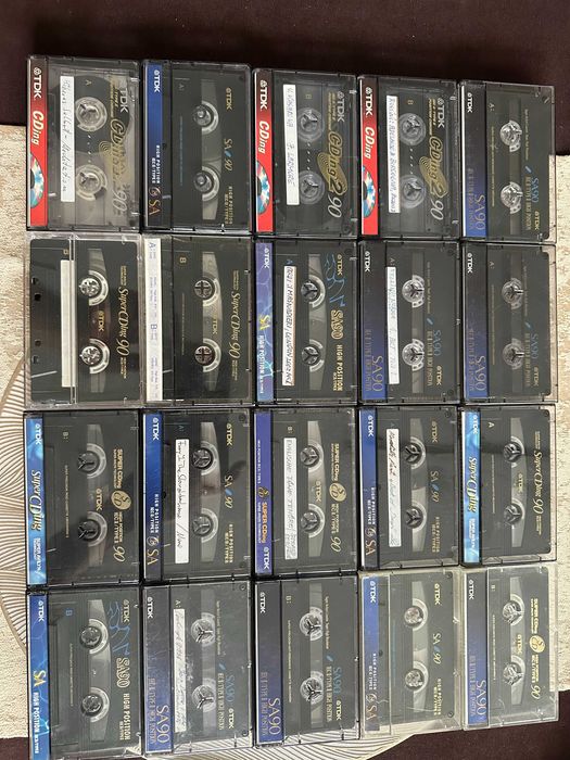 20 casete chrome TDK SA / CDing