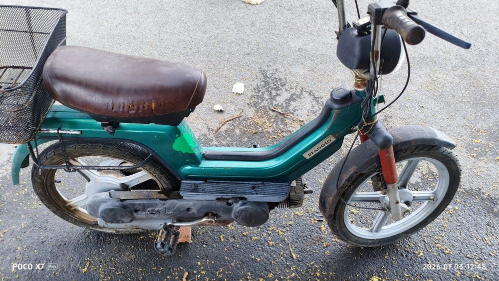 Мотопед с педали Пиаджо Си