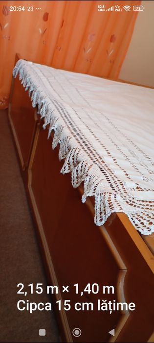 Cearceaf Damasc cu abajur și cipcă