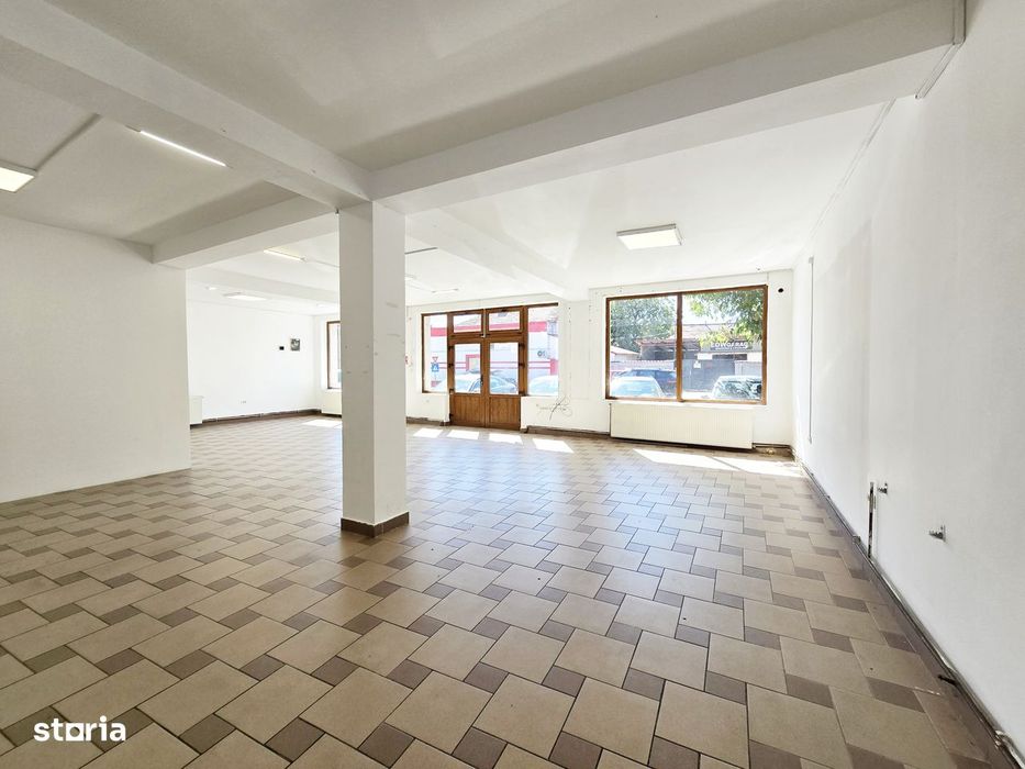 Spatiu comercial de inchiriat cu vitrina si parcare – Str. Ioan Ratiu