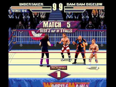 Wrestlemania Рестлинг. На Sega Сегу