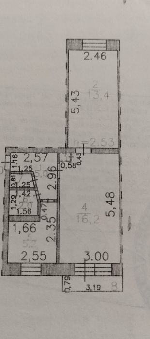 Продаю 2 комнатную квартиру в сортировке
