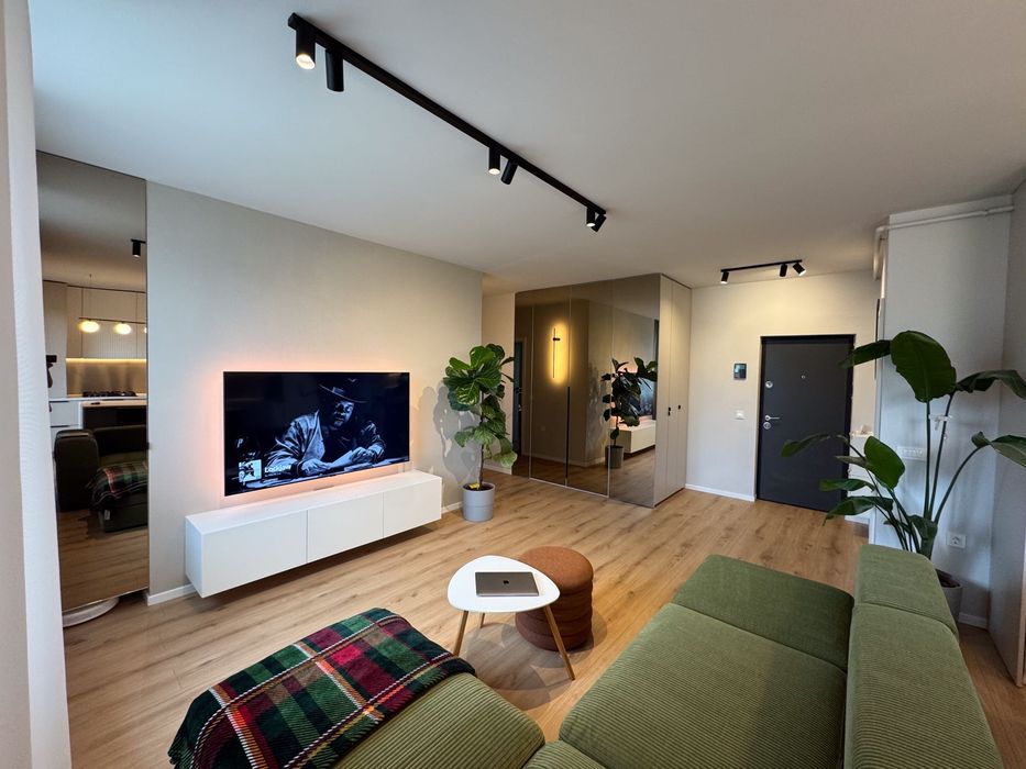 Apartament 3 camere, mobilat și utilat, parcare subterană, bloc nou