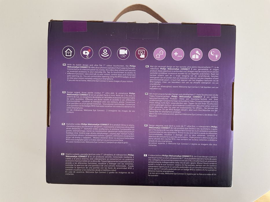 Interfon Videointerfon Philips WelcomeEye Connect 2, 7  DES 9901 VDP