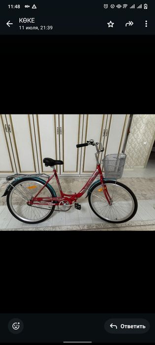 Велосипед состояние идеальное