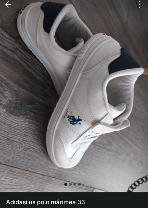 Adidași us polo , marimea 33