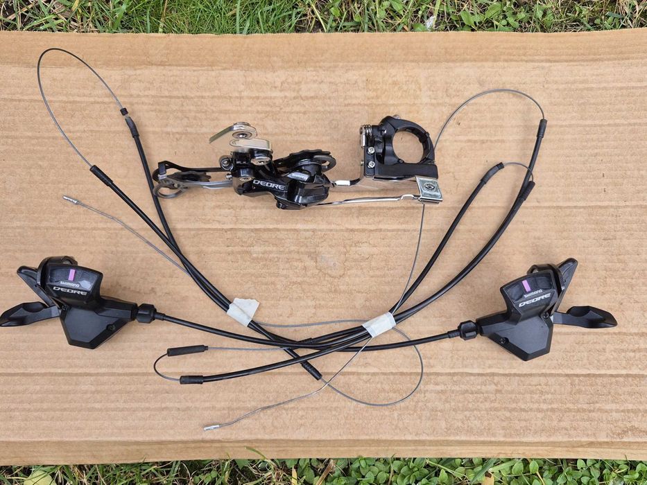 Shimano Deore , schimbatoare fata+spate, shiftere Deore, 3X9 viteze