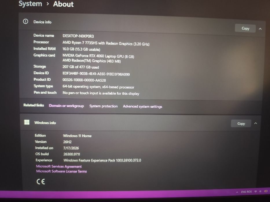 Laptop Gaming Acer Nitro V15 (2025)