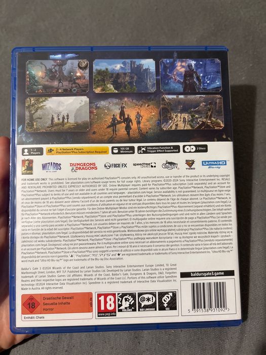 Baldurs Gate 3 за пс 5