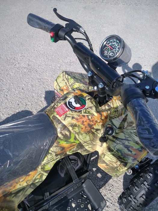 Нов модел 2023г детско електрическо АТВ 55 камофлаж