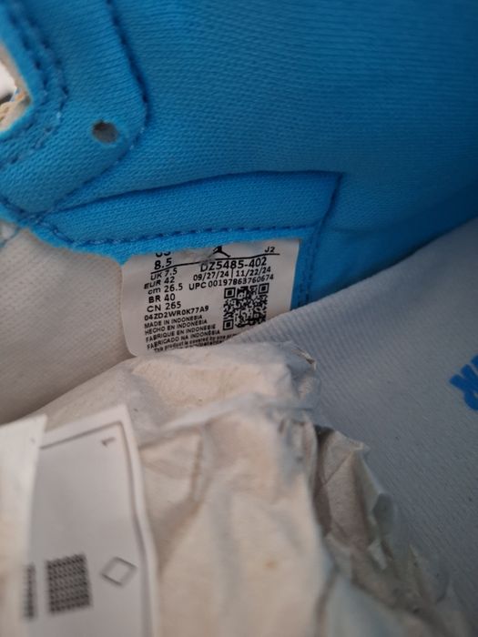 jordan 1 high UNC reimagined 42