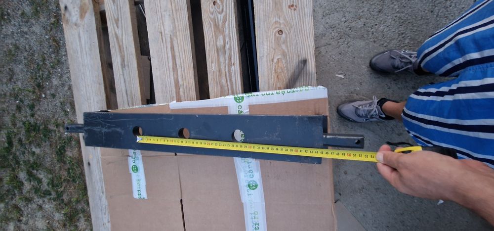 Bara remorcare din otel cu aripioare de blocaj UTB U-650 U-640 si U-68