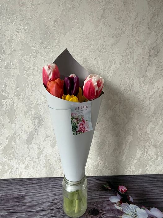 Букет из тюлпанов